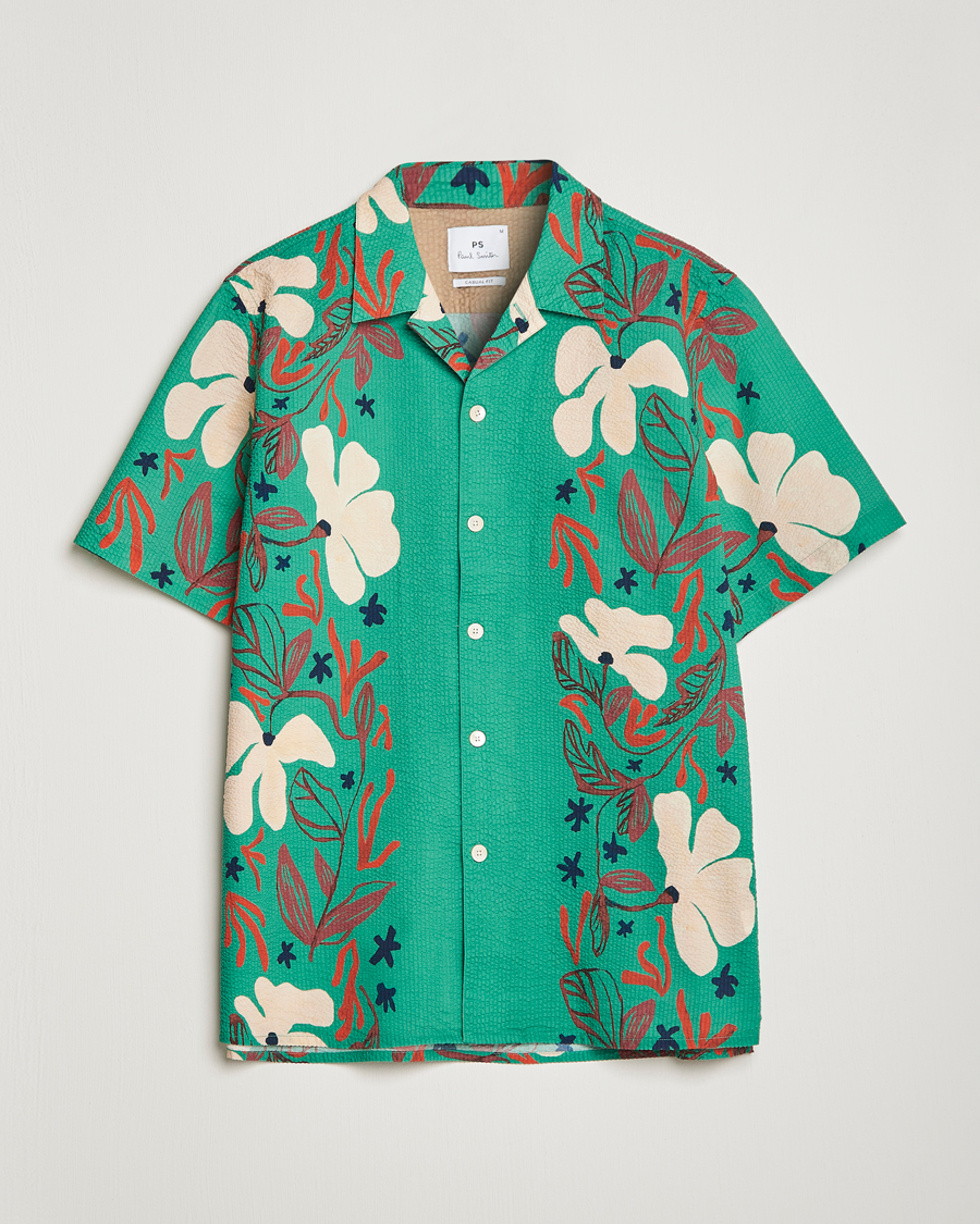 Men | Shirts | PS Paul Smith | Cotton Casual Fit Shirt Green