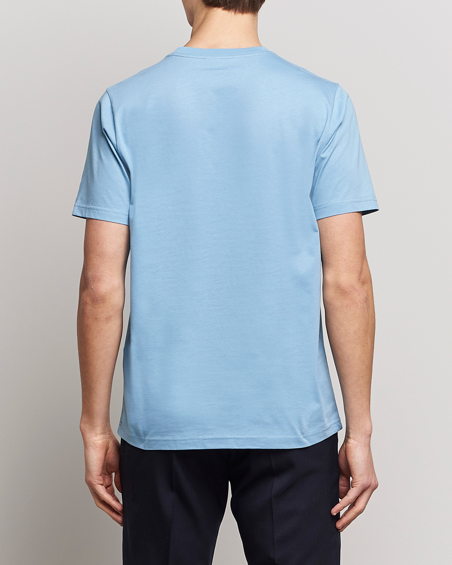 Men | T-Shirts | PS Paul Smith | Organic Cotton Skull T-Shirt Light Blue