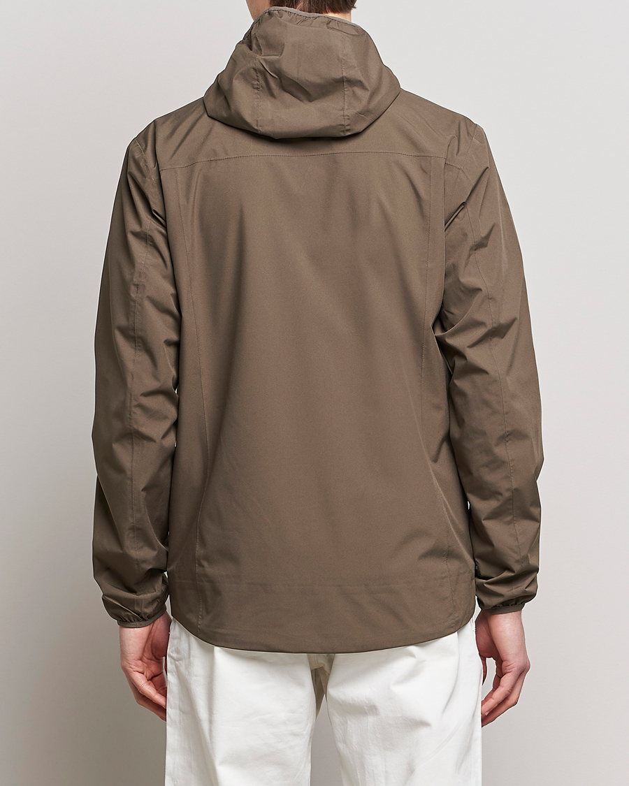 Men | Coats & Jackets | Scandinavian Edition | Hood Waterproof Jacket Major Brown