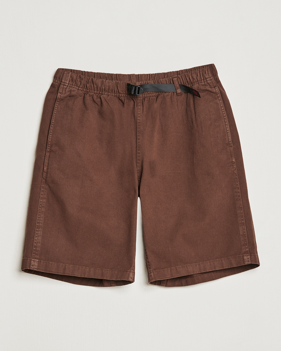 Men | Shorts | Gramicci | Organic Twill G-Shorts Tobacco