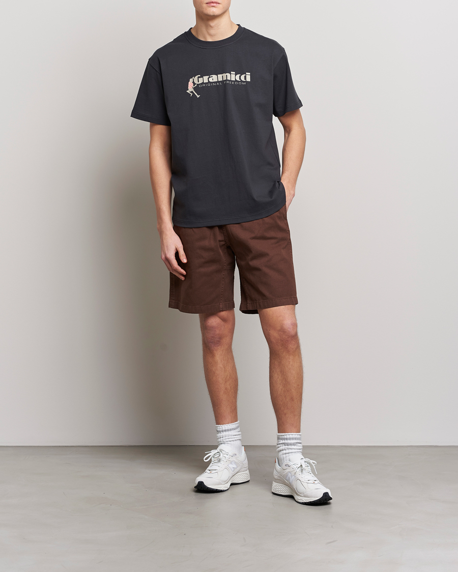 Men | Shorts | Gramicci | Organic Twill G-Shorts Tobacco