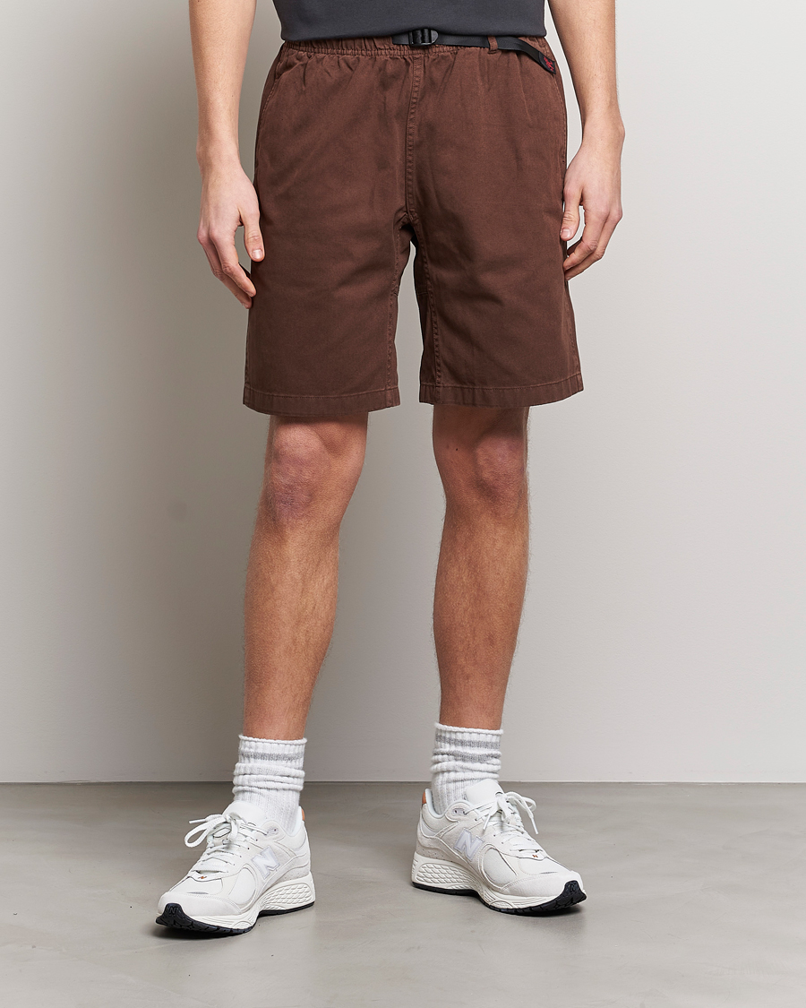 Men |  | Gramicci | Organic Twill G-Shorts Tobacco