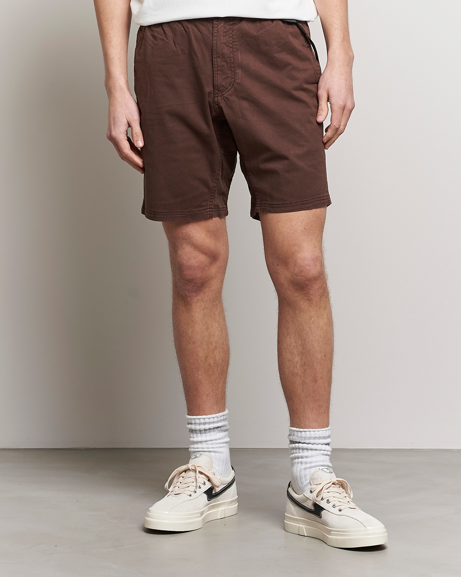 Men | Clothing | Gramicci | Stretch Twill NN Shorts Tobacco
