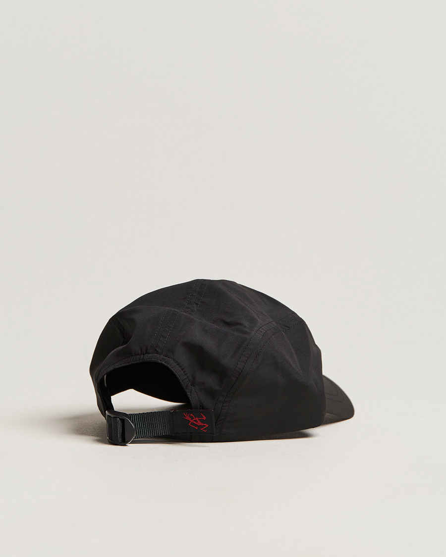 Men | Gramicci Light Ripstop Strap Cap Black | Gramicci | Light Ripstop Strap Cap Black