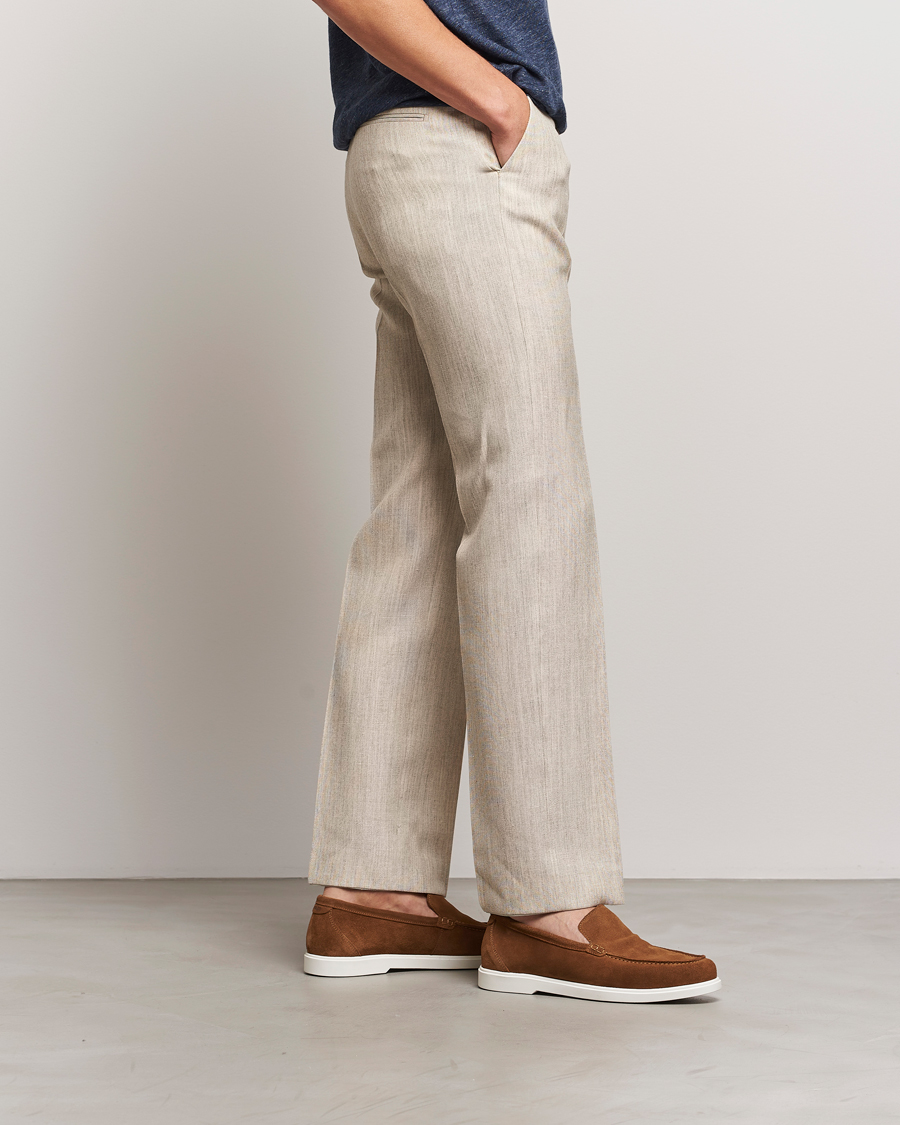 Men | Loafers | Loake Shoemakers | Tuscany Suede Loafer Chestnut