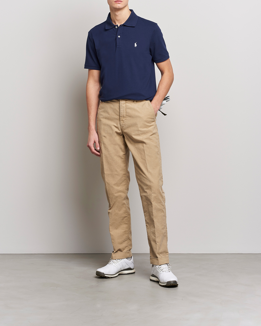 Men | Polo Shirts | Polo Ralph Lauren Golf | Performance Stretch Polo Refined Navy