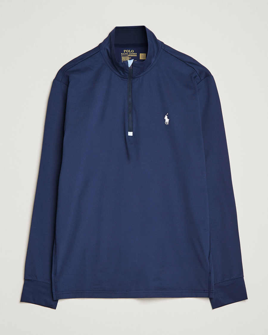 Men | Sweaters & Knitwear | Polo Ralph Lauren Golf | Performance Stratch Half Zip Refined Navy