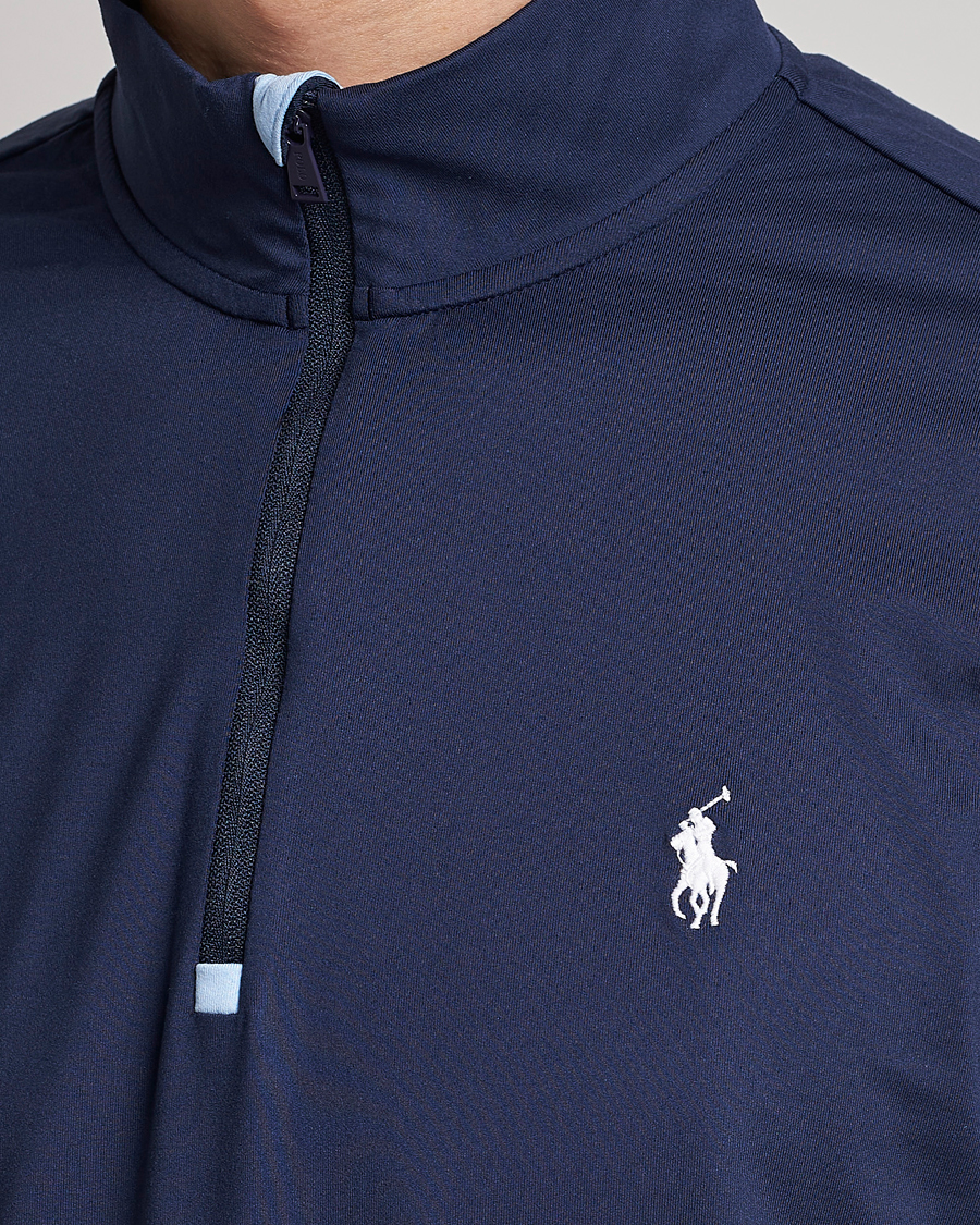 Men | Sweaters & Knitwear | Polo Ralph Lauren Golf | Performance Stratch Half Zip Refined Navy