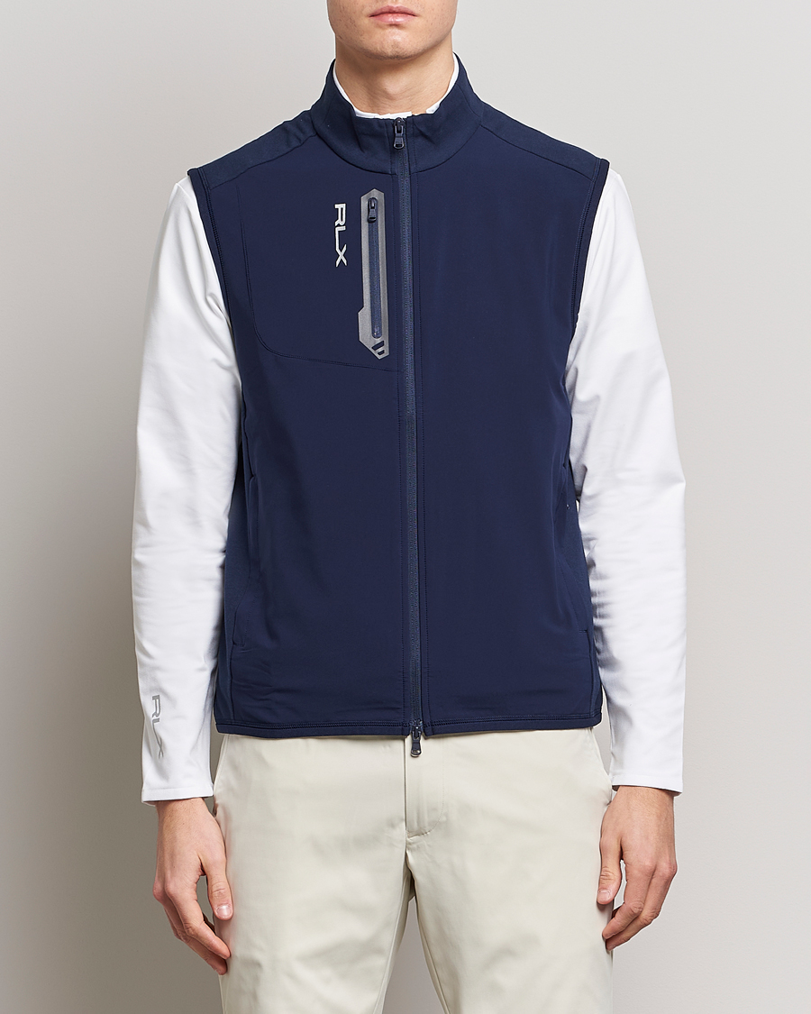 Men | Pullovers | RLX Ralph Lauren | Tech Terry Vest Refined Navy