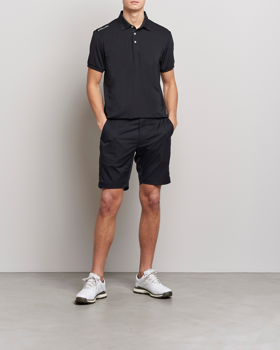 Men | Polo Shirts | RLX Ralph Lauren | Airflow Polo Black