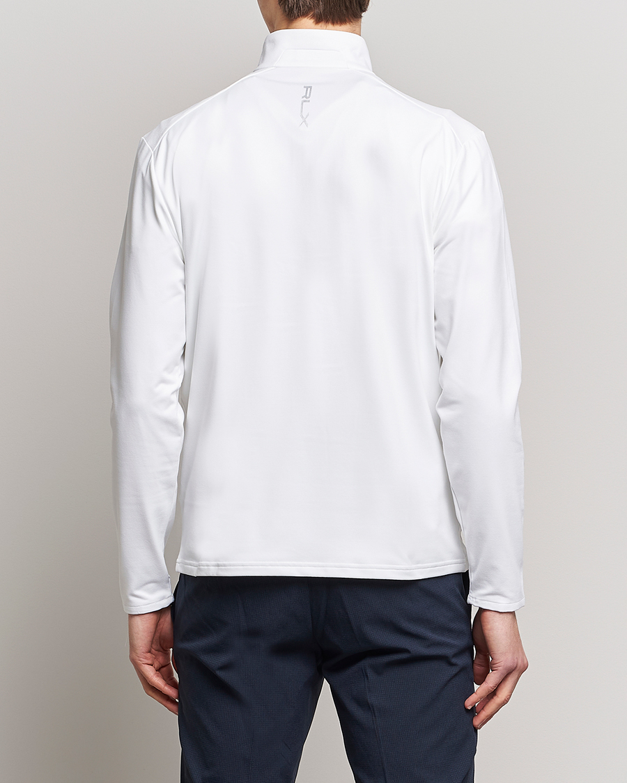Men | Sweaters & Knitwear | RLX Ralph Lauren | Jersey Half Zip Ceramic White
