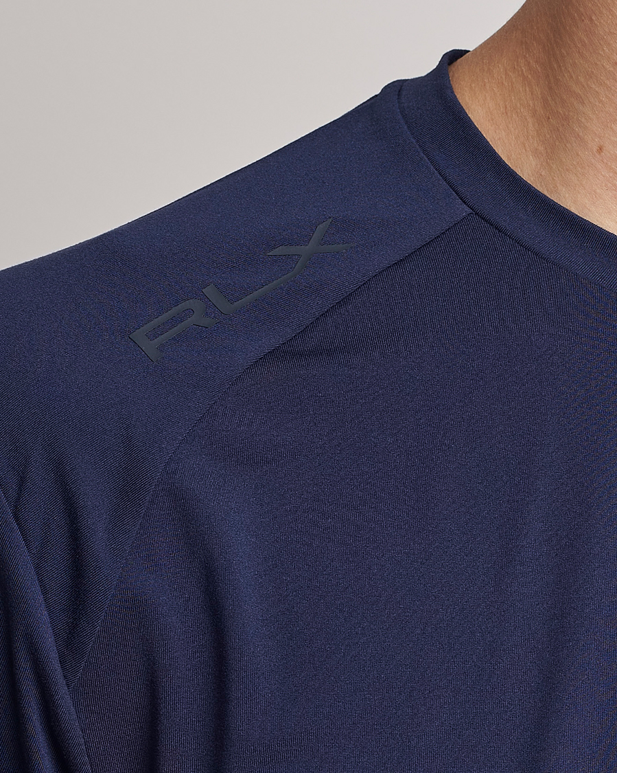 Men | T-Shirts | RLX Ralph Lauren | Airflow Crew Neck T-Shirt Refined Navy