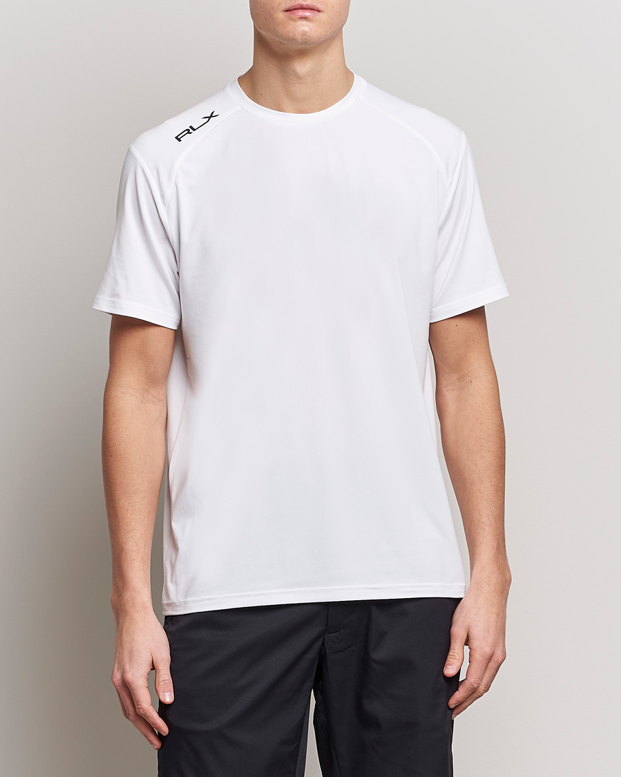 Men | RLX Ralph Lauren | RLX Ralph Lauren | Airflow Crew Neck T-Shirt Pure White