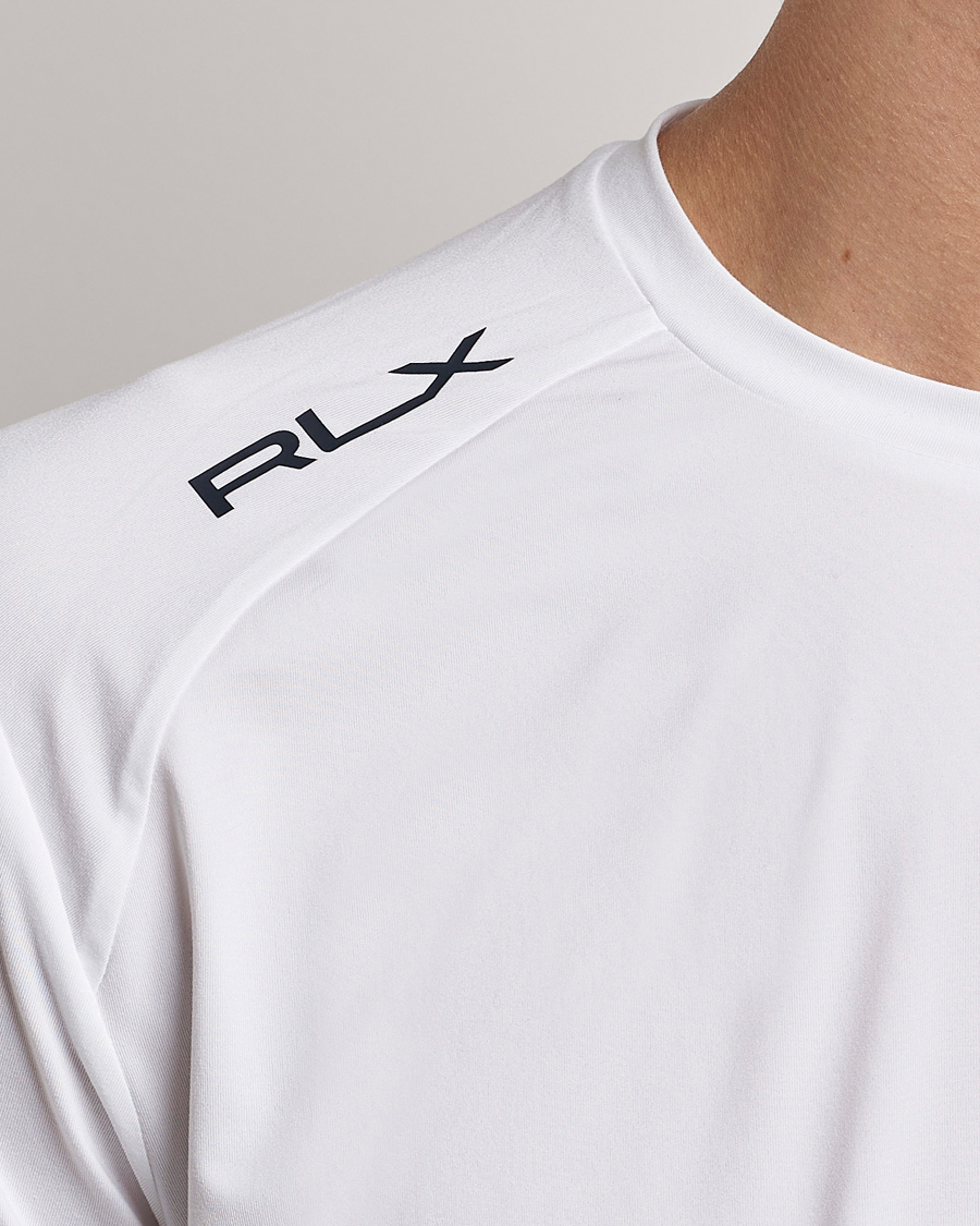 Men | T-Shirts | RLX Ralph Lauren | Airflow Crew Neck T-Shirt Ceramic White