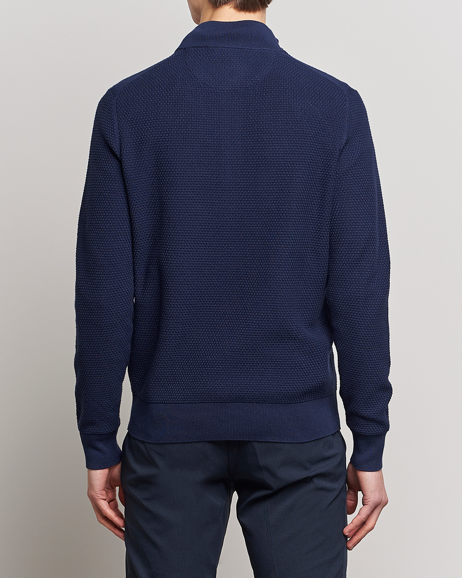 Men | Sweaters & Knitwear | Polo Ralph Lauren Golf | Cotton Jersey Half Zip Refined Navy