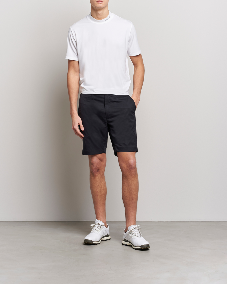 Men | T-Shirts | RLX Ralph Lauren | Airflow Performance Mock Neck T-Shirt White