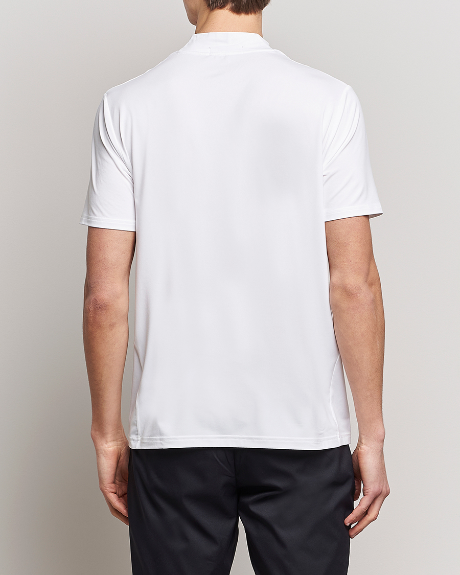 Men | T-Shirts | RLX Ralph Lauren | Airflow Performance Mock Neck T-Shirt White