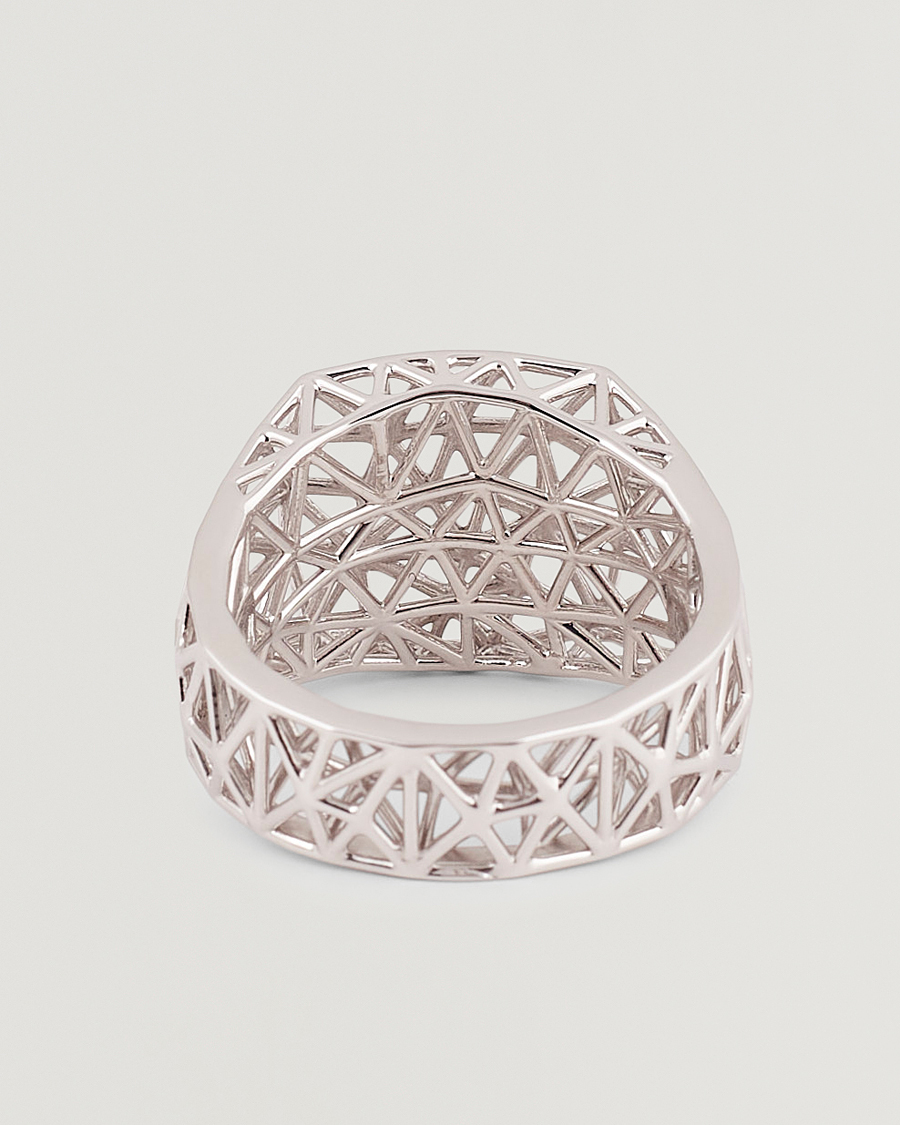 Men | Tom Wood Mesh Ring Silver | Tom Wood | Mesh Ring Silver
