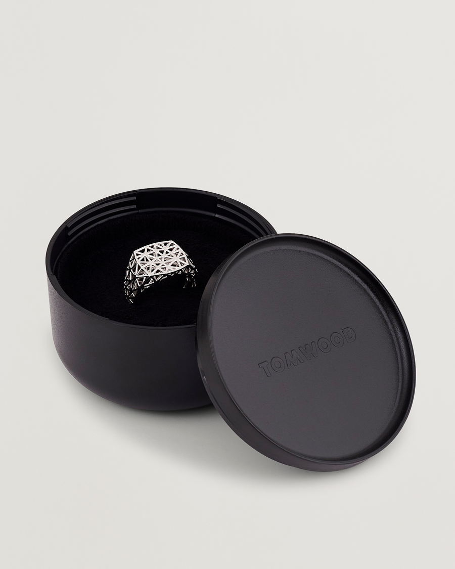 Men | Tom Wood Mesh Ring Silver | Tom Wood | Mesh Ring Silver