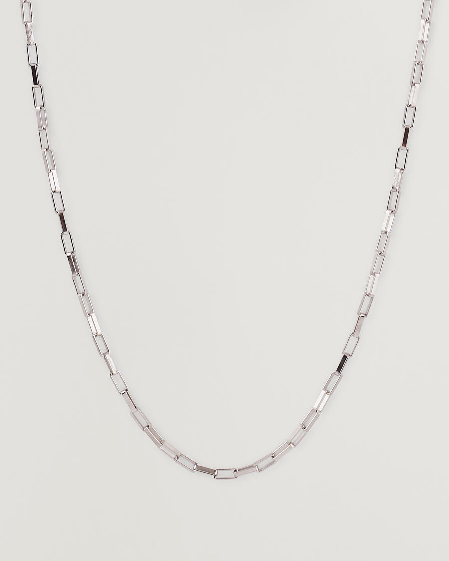 Men | Tom Wood Billie Chain Necklace Silver | Tom Wood | Billie Chain Necklace Silver
