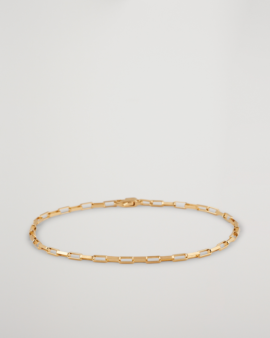 Men | Tom Wood Billie Bracelet Gold | Tom Wood | Billie Bracelet Gold
