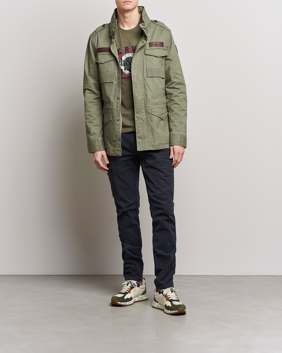 Men | Coats & Jackets | Aeronautica Militare | Field Jacket Green