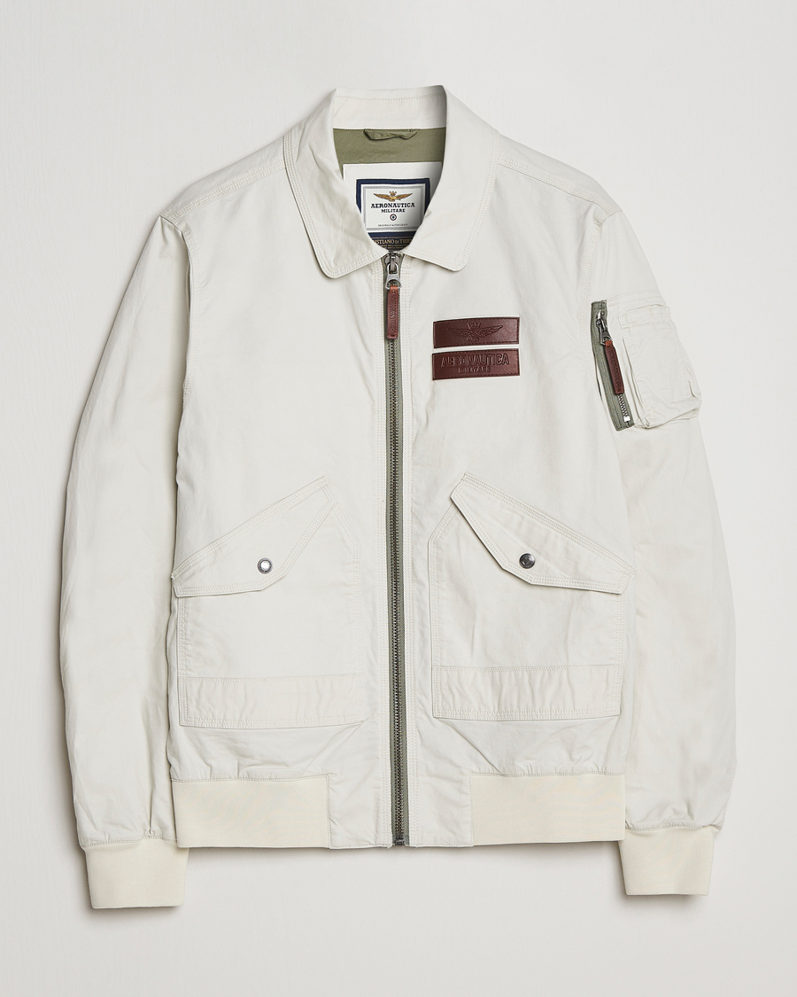 Men | Coats & Jackets | Aeronautica Militare | Pilot Bomber Jacket Ice