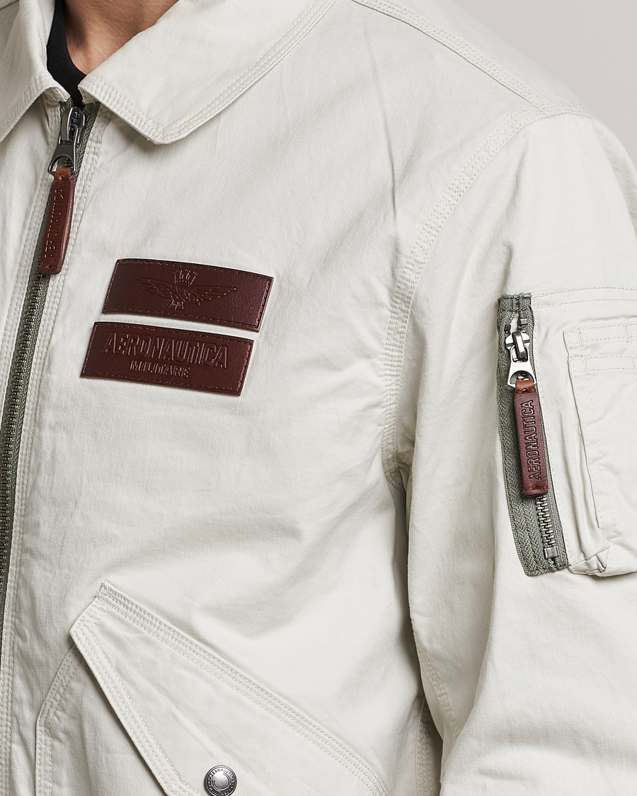 Men | Coats & Jackets | Aeronautica Militare | Pilot Bomber Jacket Ice