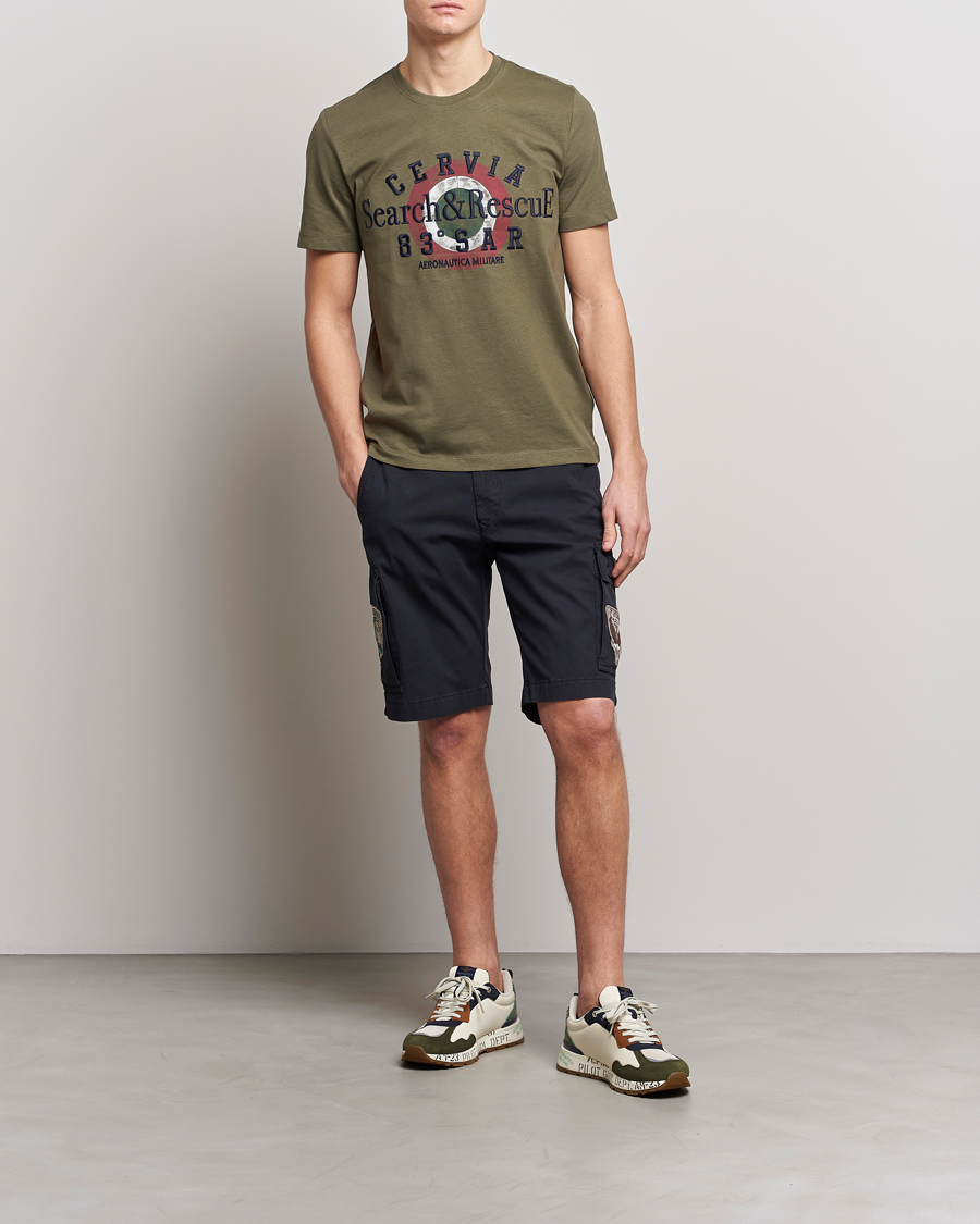 Men | Shorts | Aeronautica Militare | Bermuda Tasconato Shorts Navy