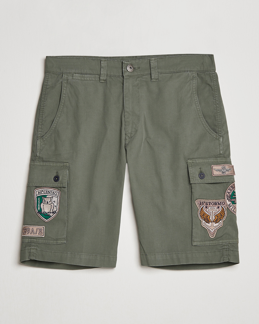 Men | Shorts | Aeronautica Militare | Bermuda Tasconato Shorts Green