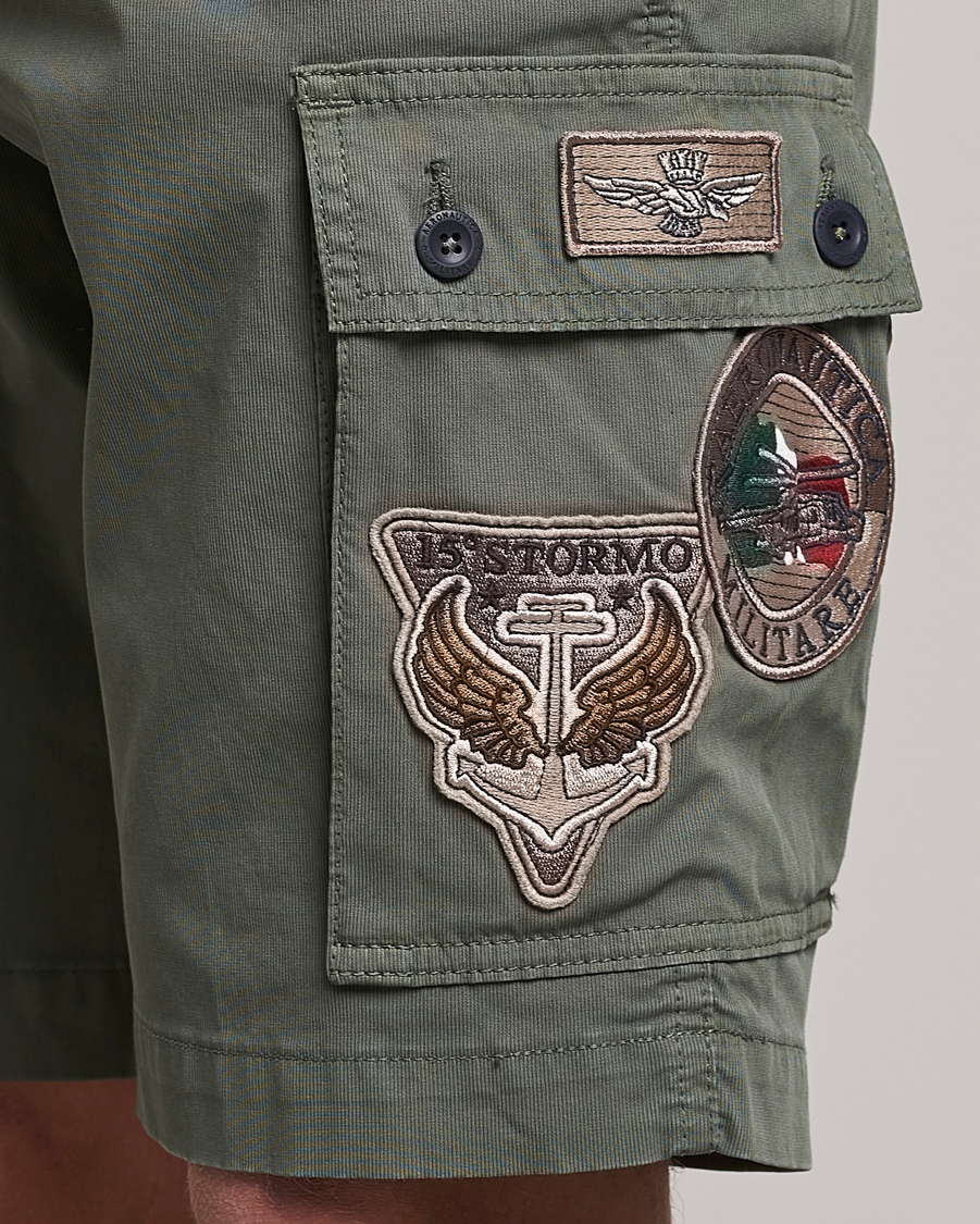 Men | Shorts | Aeronautica Militare | Bermuda Tasconato Shorts Green