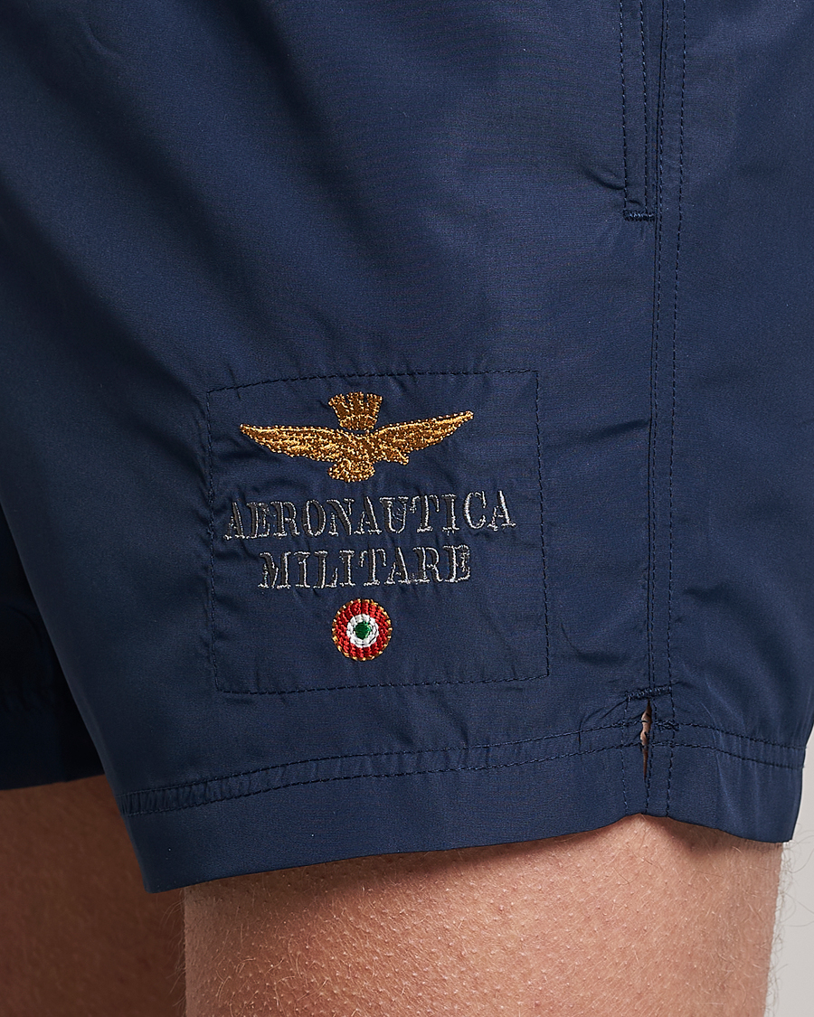 Men | Swimwear | Aeronautica Militare | Costume Swim Shorts Navy