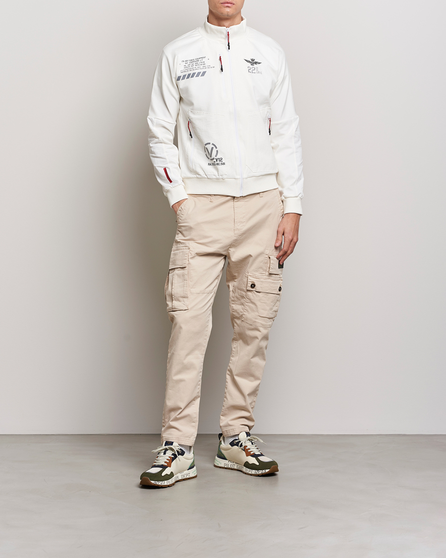 Men | Sweaters & Knitwear | Aeronautica Militare | Felpa Zip Sweater Ice