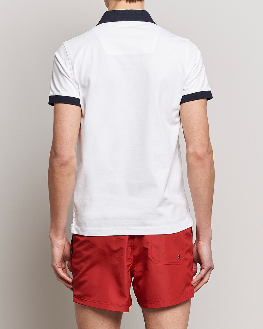 Men | Polo Shirts | Aeronautica Militare | Stretch Cotton Polo Off White