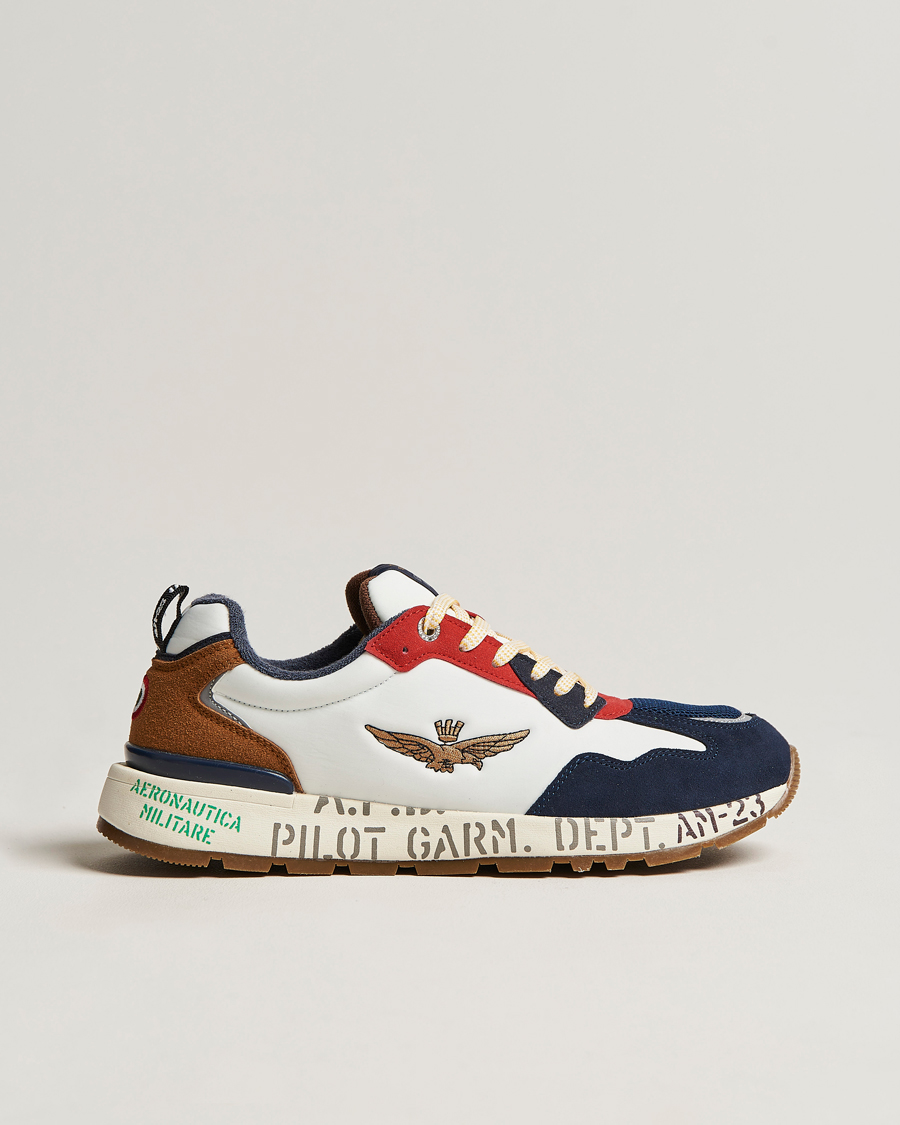 Men | Aeronautica Militare Running Sneakers Mustard | Aeronautica Militare | Running Sneakers Mustard