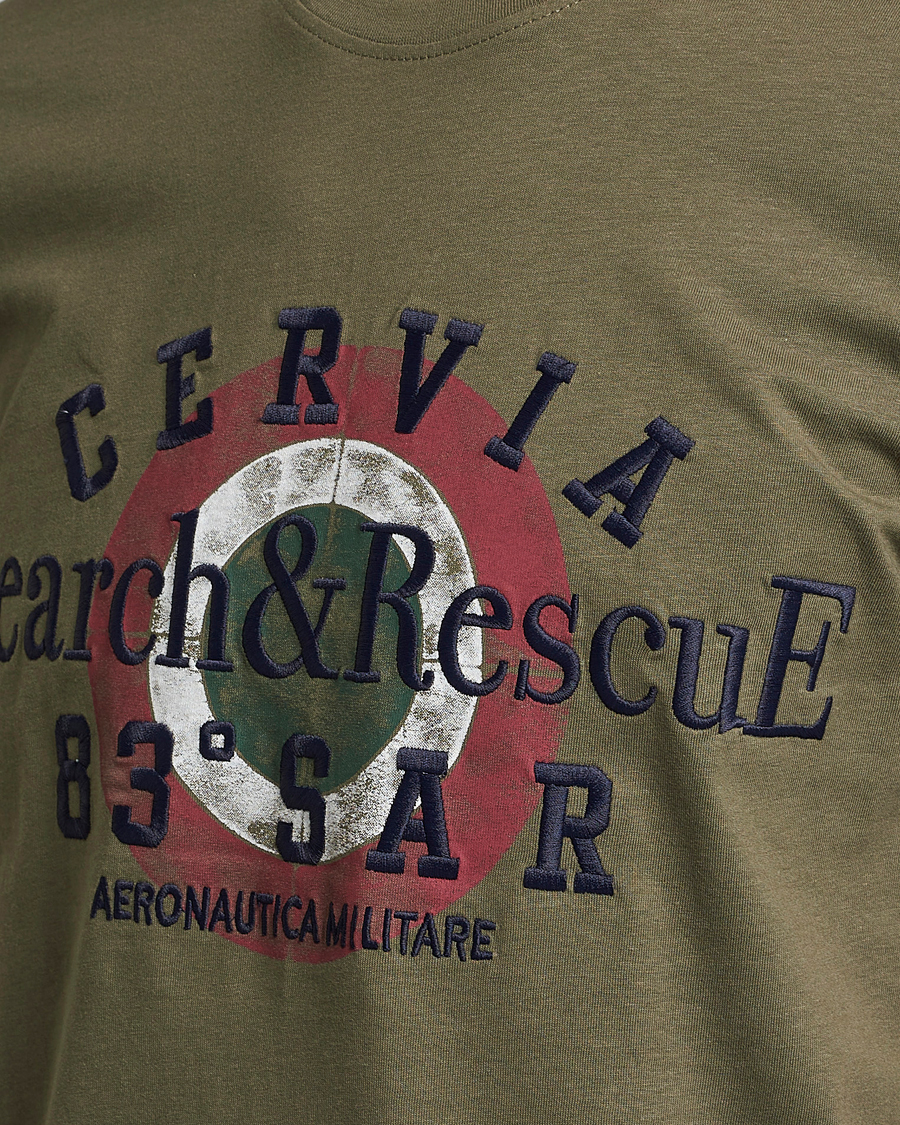 Men | T-Shirts | Aeronautica Militare | Cotton T-Shirt Green