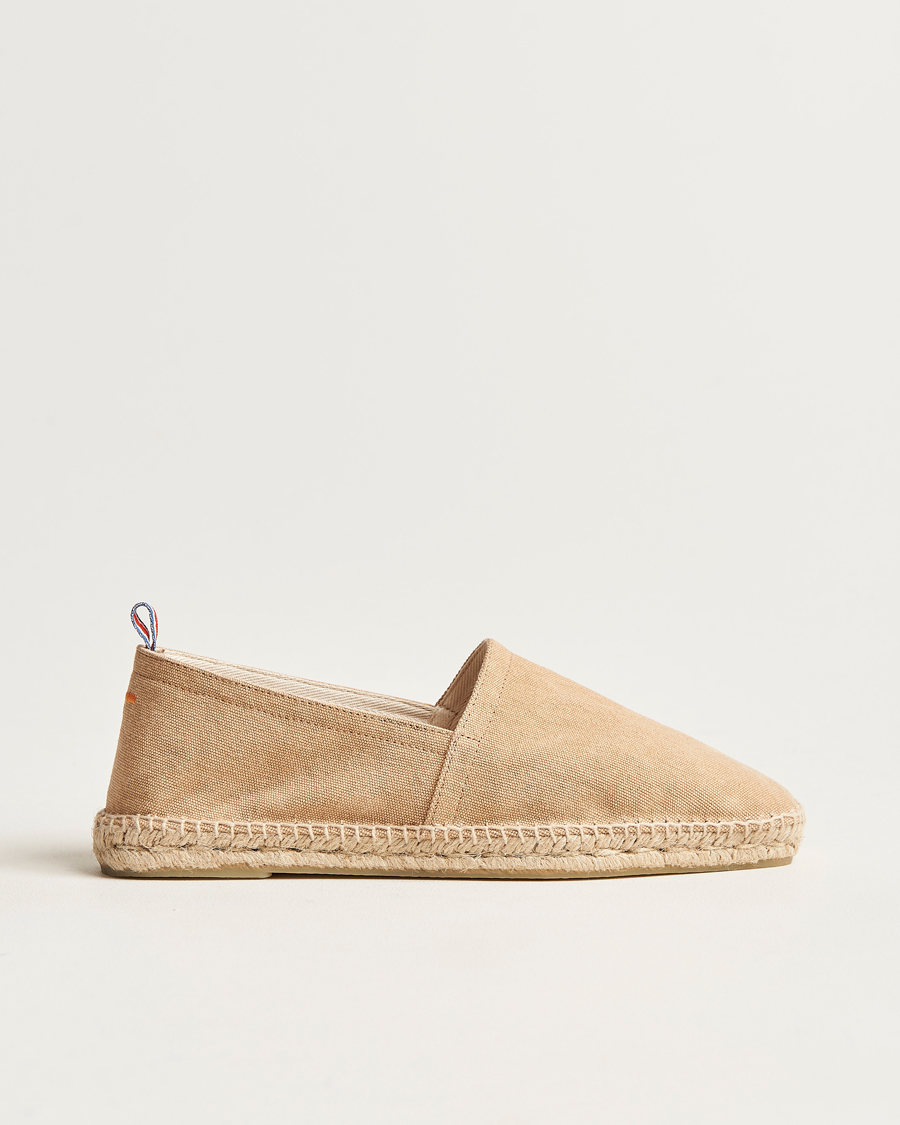 Men | Castañer Pablo Washed Canvas Espadrilles Tostado | Castañer | Pablo Washed Canvas Espadrilles Tostado