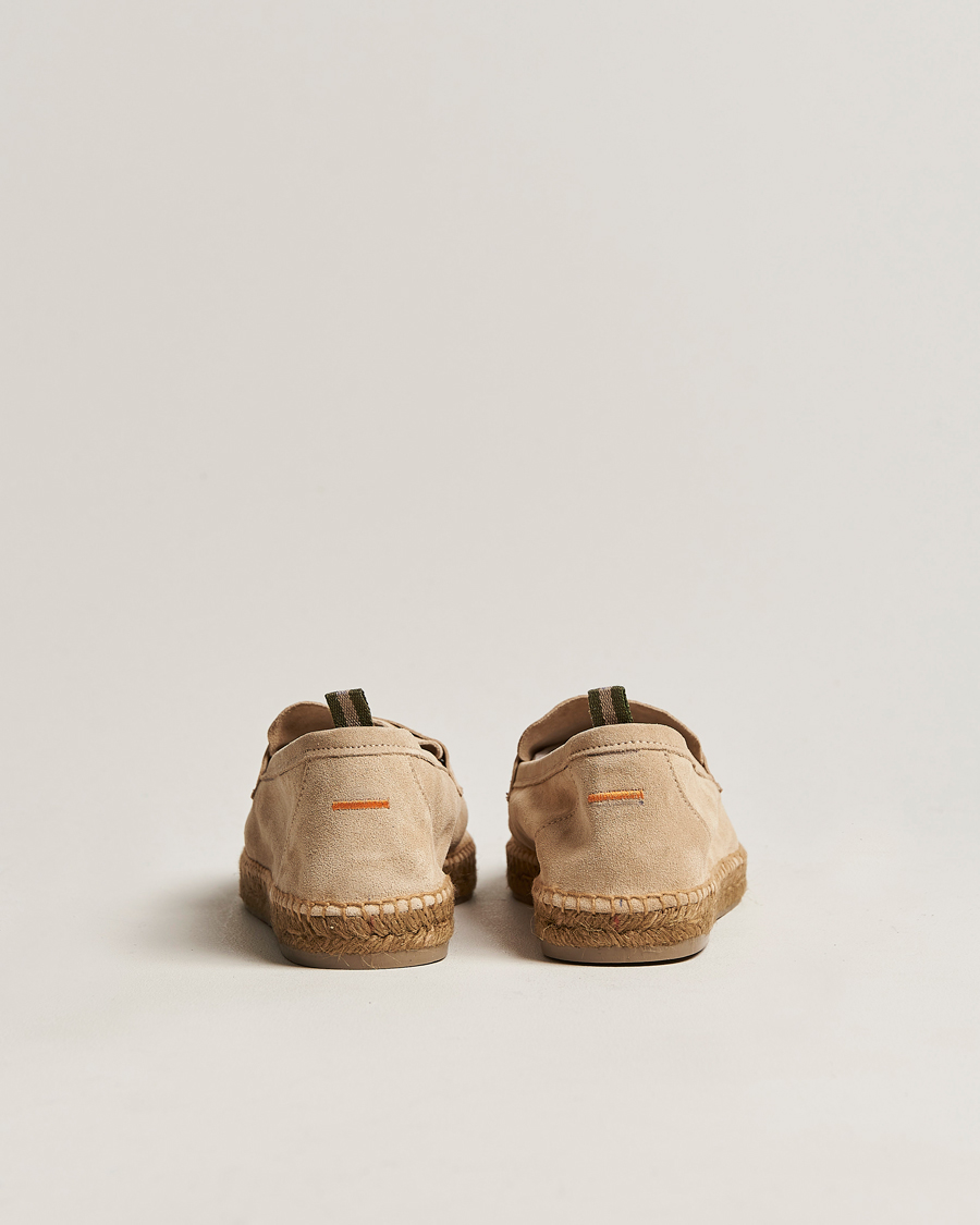 Men | Castañer Nacho Casual Suede Loafers Cream | Castañer | Nacho Casual Suede Loafers Cream