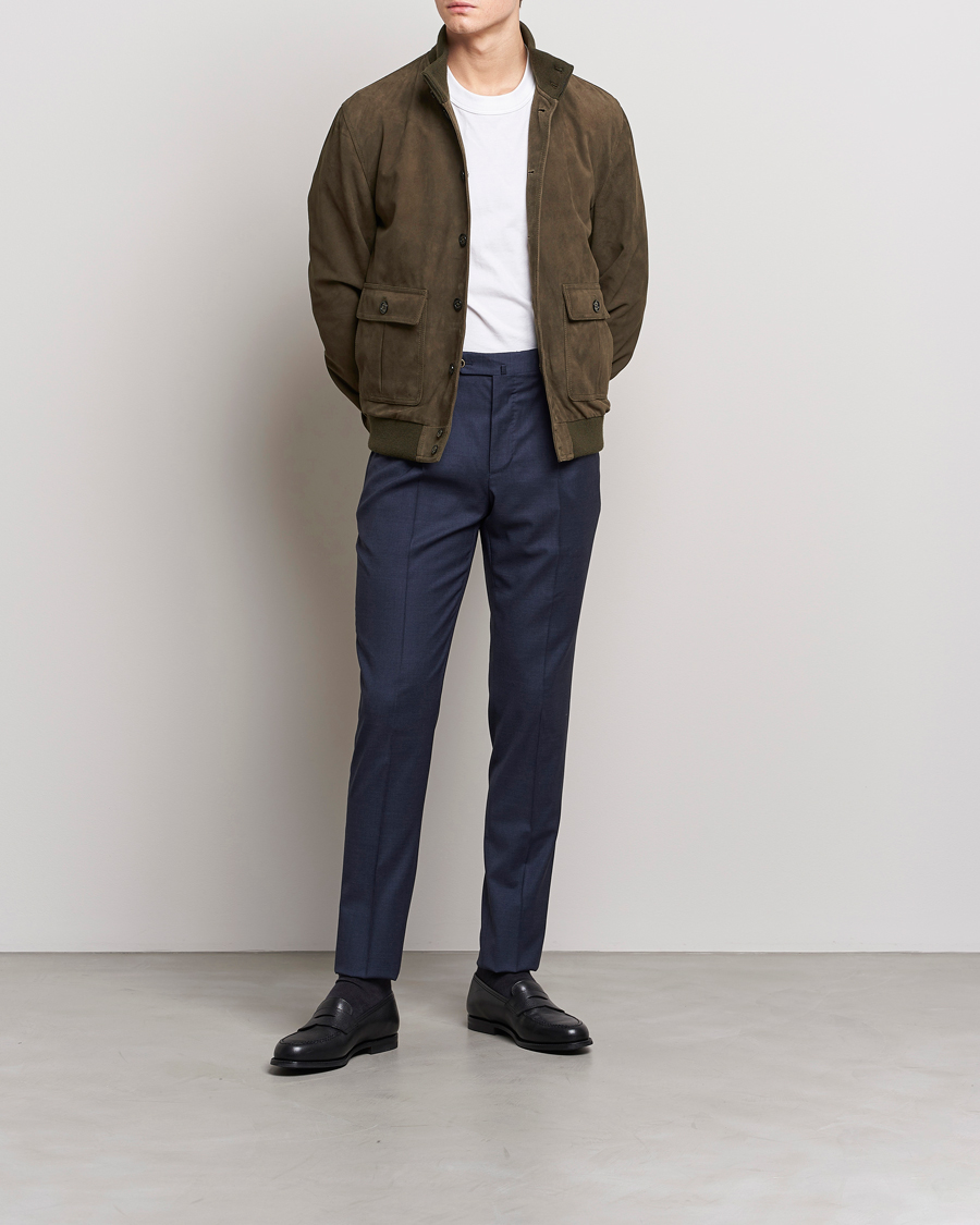 Men | Coats & Jackets | Valstar | Valstarino Suede Jacket Muschio