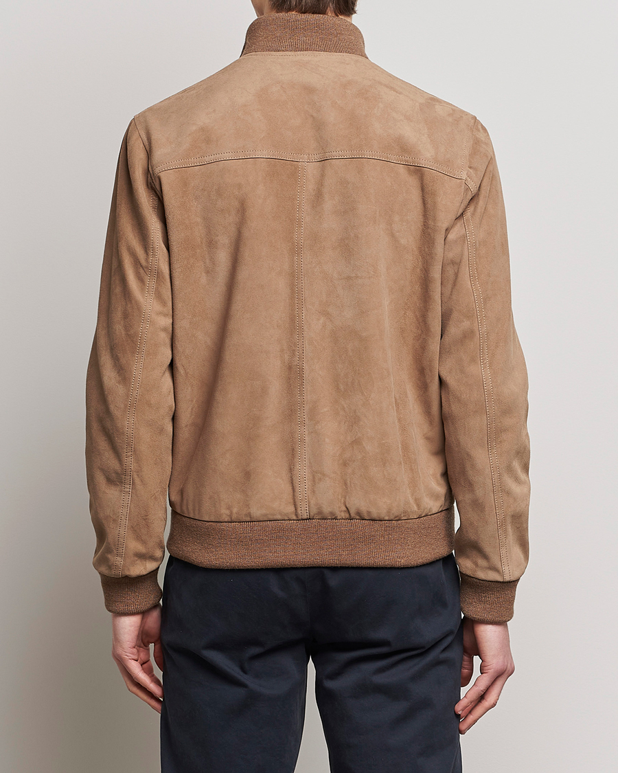 Men | Coats & Jackets | Valstar | Valstarino Suede Jacket Light Beige