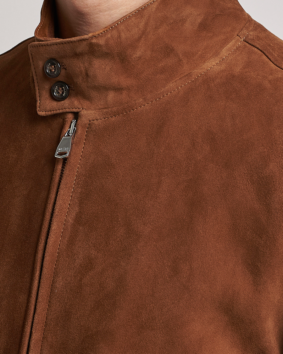 Men | Coats & Jackets | Valstar | Suede Zip Blouson Sandal