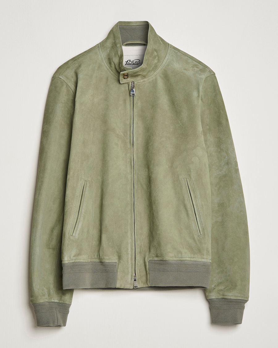 Men | Coats & Jackets | Valstar | Suede Zip Blouson Cardo