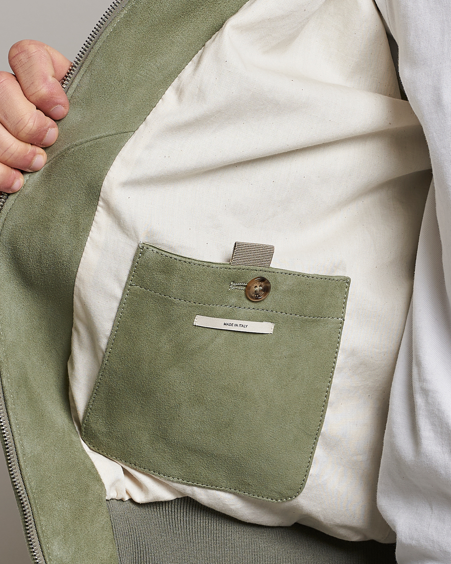 Men | Coats & Jackets | Valstar | Suede Zip Blouson Cardo