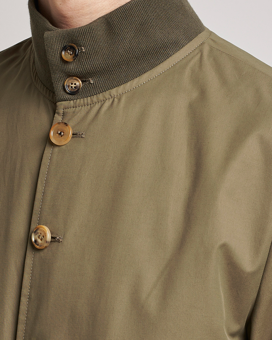 Men | Coats & Jackets | Valstar | Valstarino Water Repellent Cotton Jacket Olive