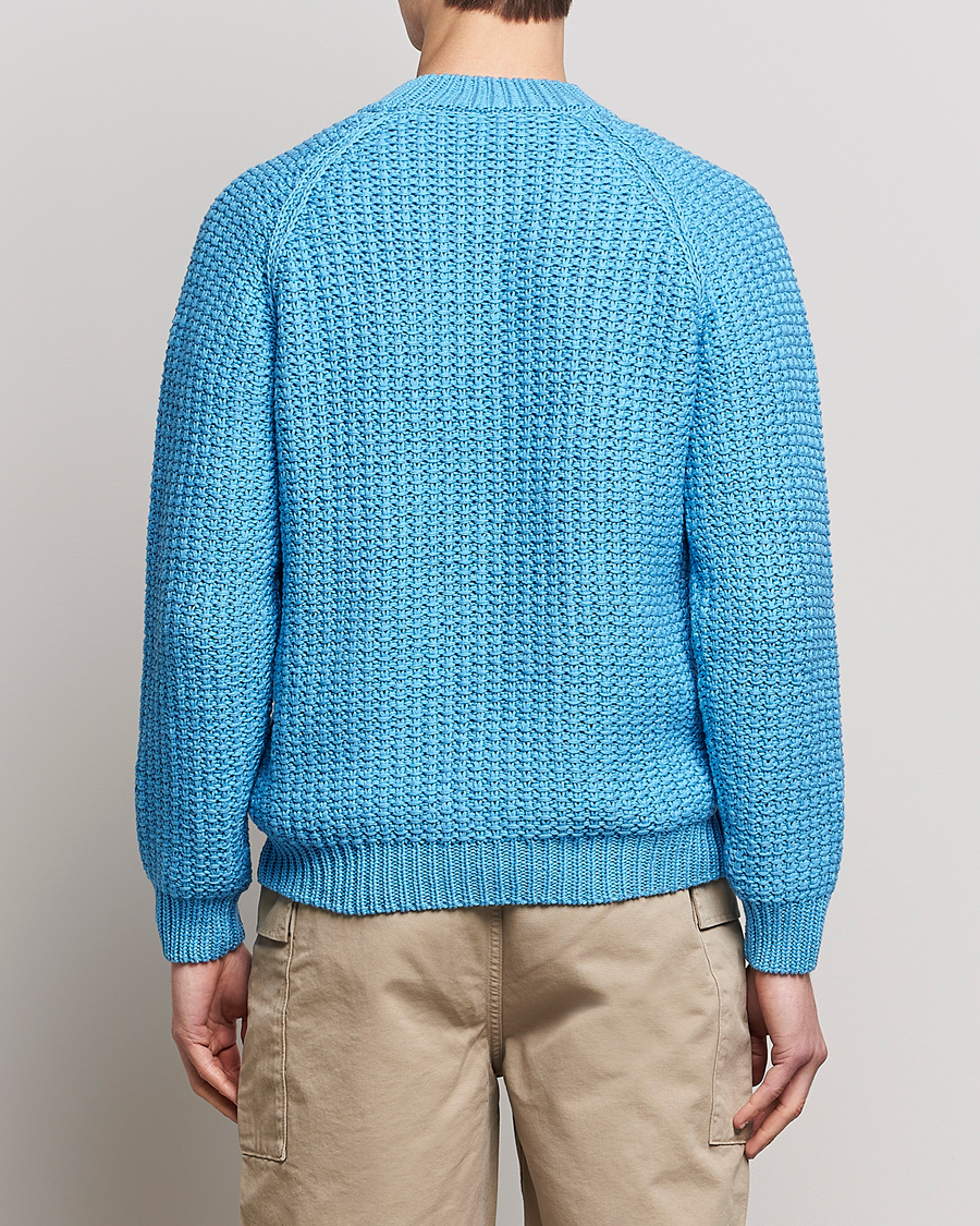 Men | Sweaters & Knitwear | Sunflower | Tape Heavy Sweater Blue