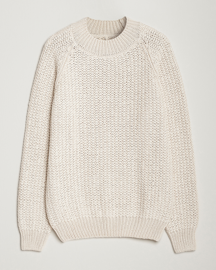 Men | Sweaters & Knitwear | Sunflower | Tape Heavy Sweater Off White