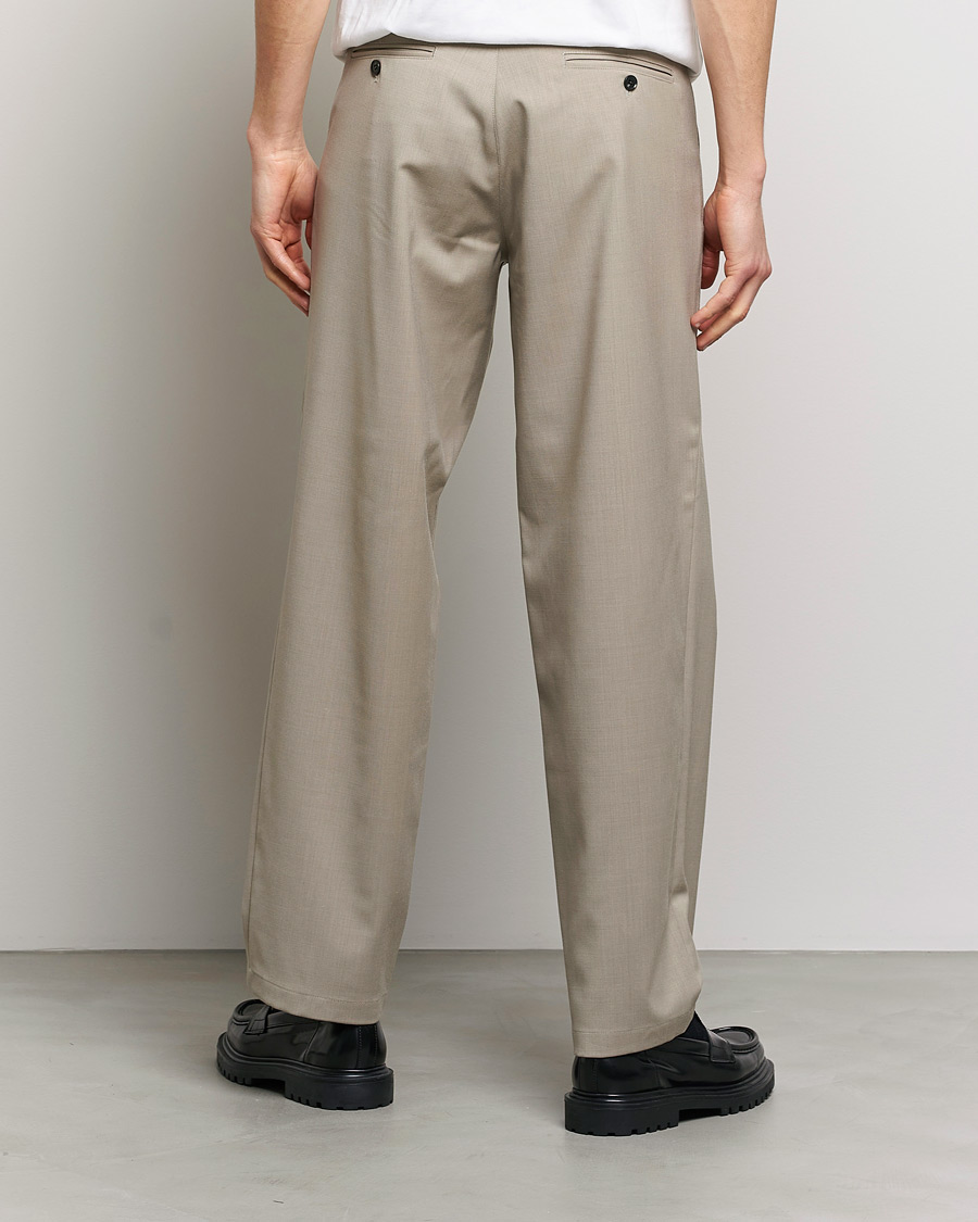 Men | Trousers | Sunflower | Soft Wool Trousers Khaki