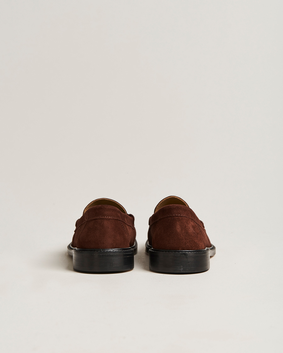 Men | VINNY's Yardee Moccasin Loafer Brown Suede | VINNY's | Yardee Moccasin Loafer Brown Suede