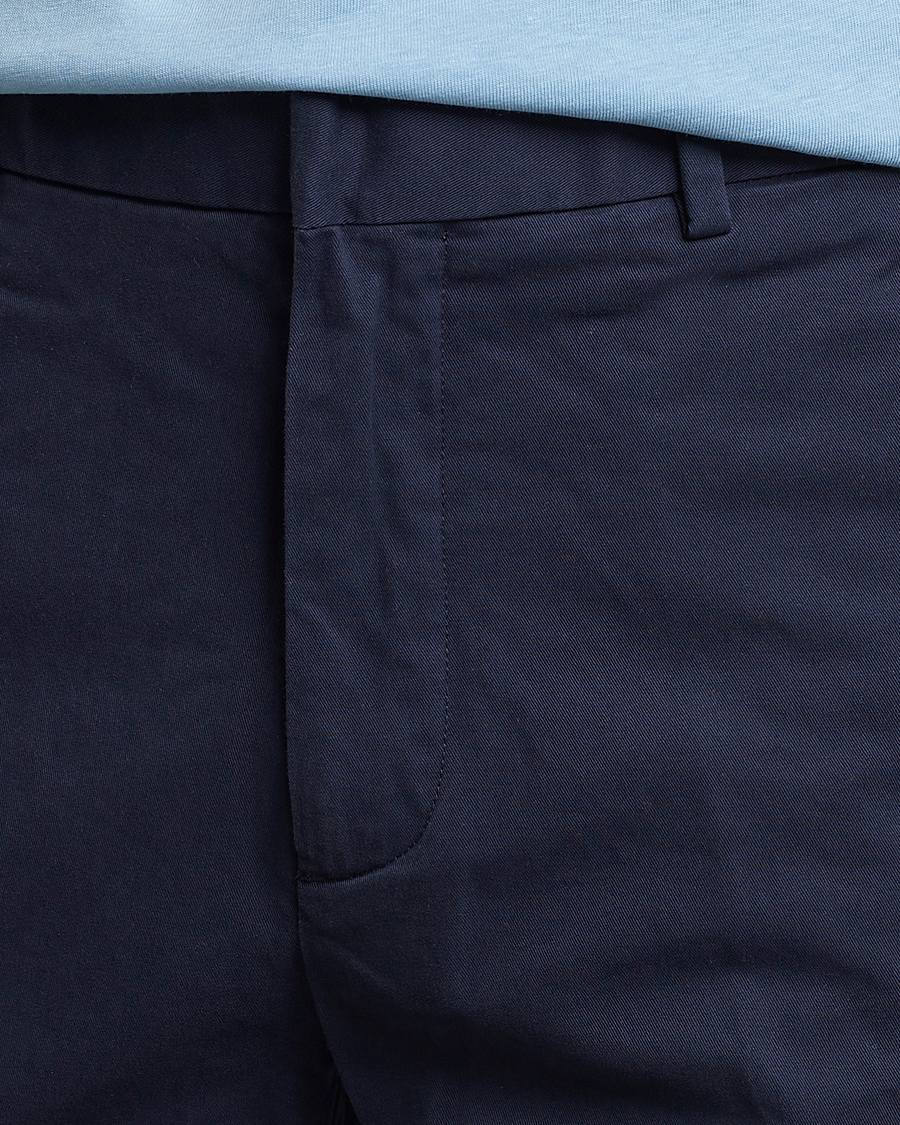Men | Trousers | Polo Ralph Lauren | Cotton Stretch Trousers Nautical Ink