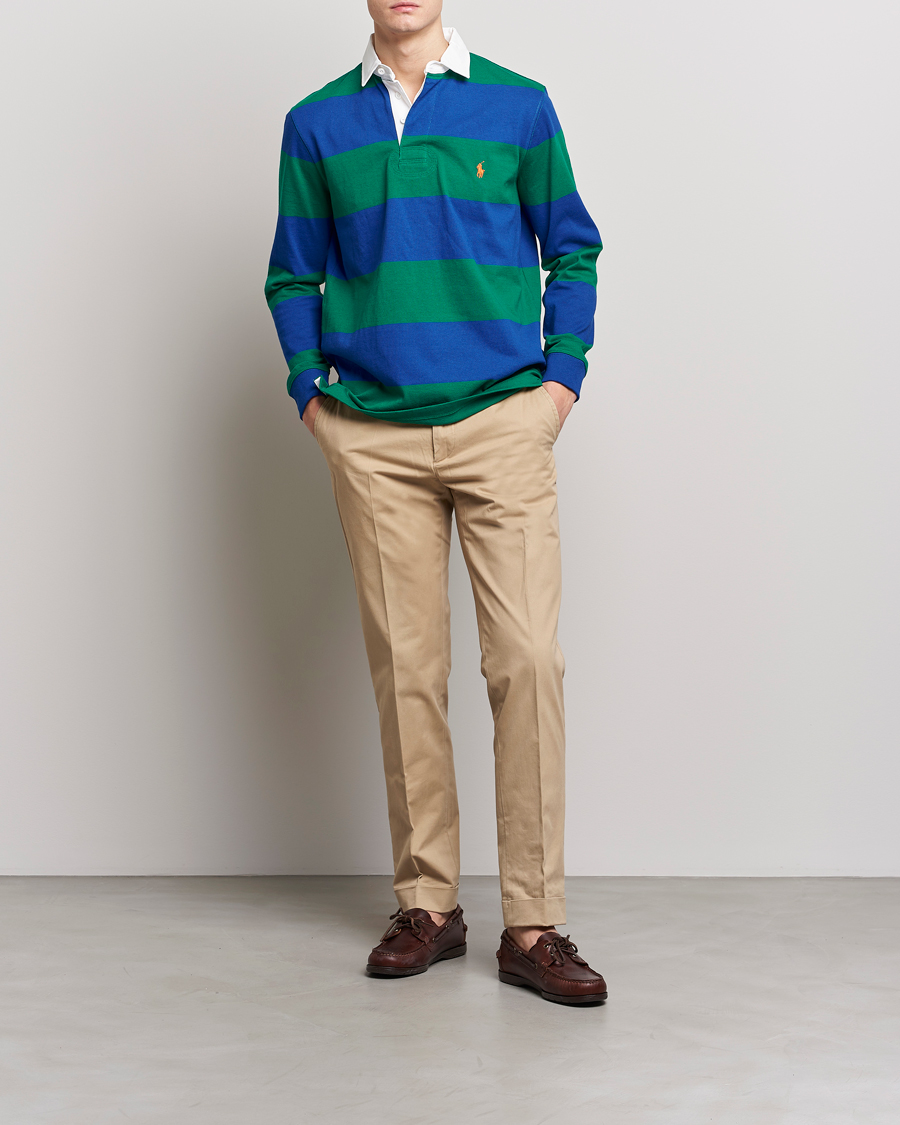 Men | Trousers | Polo Ralph Lauren | Cotton Stretch Trousers Monument Tan